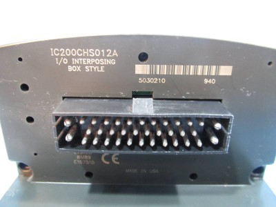 GE Fanuc IC200CHS012A I/O Box VersaMax Micro Controller Control Module PLC Versa (NP1432-2)