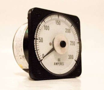 Image of New Crompton Instruments 077-05AA-EYRX-SM 0-300 DC Ammeter NIB