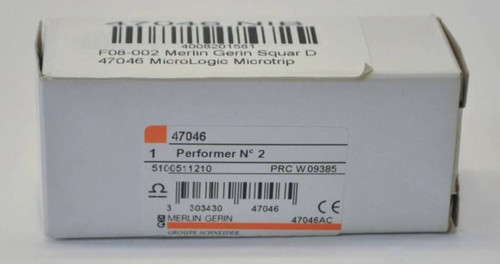 New Merlin Gerin Square D 47046 Micrologic Microtrip Performer No. 2 NIB (YY3821-6)