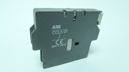 ABB CCL5-01 Contactor Auxiliary Contact Block w/ Varistor (Lot of 15) (YY0002-1)