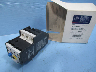 Image of NEW (Lot of 3) GE RTN1V 25-32A 120V Direct Mount Reset Overload Relay NIB