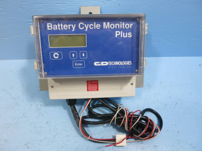 Image of Digital Technologies BCM2200 Battery Cycle Monitor Display Digital Readout Blue