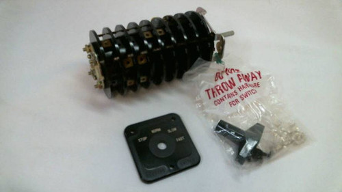 Electroswitch 24908PY New 20 Amp 120V 4 Position Rotary Switch NIB (YY4055-6)