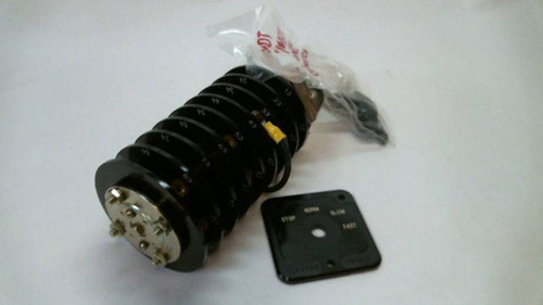 Electroswitch 24908PY New 20 Amp 120V 4 Position Rotary Switch NIB (YY4055-6)