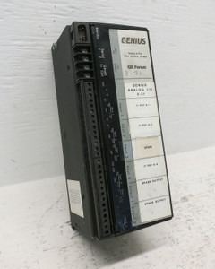 GE Fanuc IC660ELA100A Genius Analog In/Out PLC Module IC660ELA100-A Input Output (EBI1854-38)