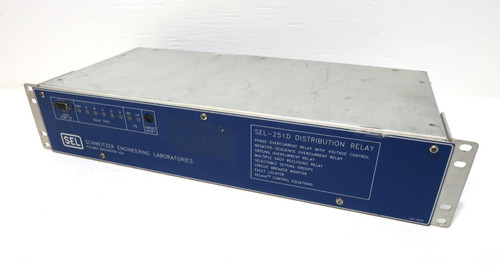 Image of Schweitzer Engineering Laboratories SEL-251D Distribution Relay SEL251D 48 VDC