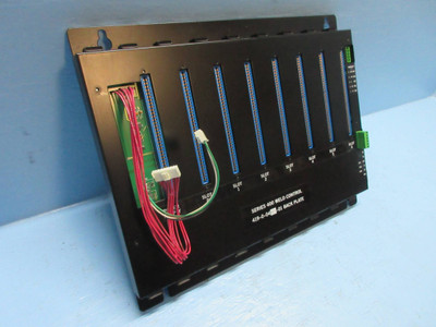 Image of WTC Robotron 419-0-0447-01 Series 400 7-Slot Backplane Rack Back Plate