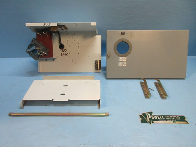 GE Powell 30 Amp Breaker Type 12" Motor Control Center MCC Feeder Bucket 7700 (TK2735-9)