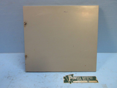 Powell 7700 18" Motor Control Center Bucket Blank Door MCCB 18" x 19-7/8" (TK2770-2)