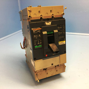 Image of Merlin Gerin NSJ400 A 400A Compact Molded Case Switch w/ Base & Bracket NSJ400A