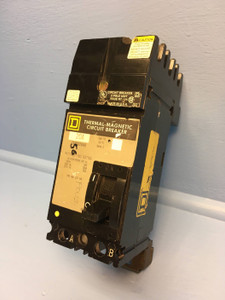 Square D I-Line FA22020AB 20A Circuit Breaker 240V S2 Type FA 20 Amp 2P chipped (EM2160-1)