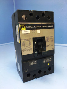 Square D KAL26110 110A Circuit Breaker 600V 2 Pole Type KAL-26110 S2 SqD 110 Amp (EM2244-1)