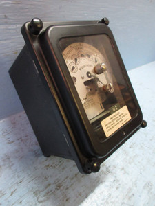 Image of General Electric 705X64G413 2 Stator Watthour Meter DSM-63 Relay GE 3 PH Watt 3P