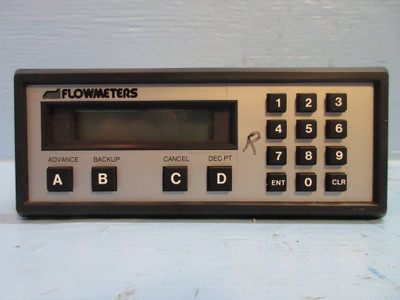 Flowmeters Model 1880 Totalizer Screen and Keypad (TK3039-2)