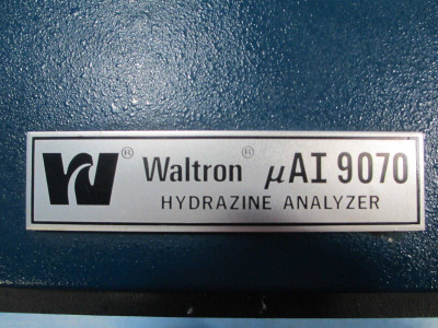 Waltron uAI 9070 Hydrazine Analyzer Aqualert K2014-419B Display Interface Tester (EBI4899-2)
