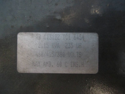 Allen Bradley / TCI 113122 / 6454 Line Reactor 2.15 kVA 460/415/380 Volt 460V AB (DW0498-1)