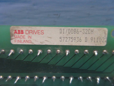 ABB DI/D086-32CH Drive Terminal Block Board PLC 57275936 Stromberg 5760867-8D (TK3281-2)