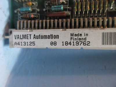 Valmet Automation AIU-8 Analog Input Module A413125 Rev. 08 Metso PLC Board AIU8 (TK3350-1)