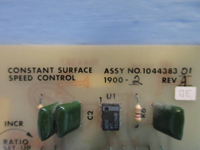 Reliance Electric 1044383-01 Rev. A Constant Surface Speed Control PLC Board (TK3385-3)