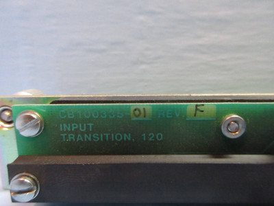 Westronics CB100335-01 Rev. F Input Transition Board PLC (TK3489-5)