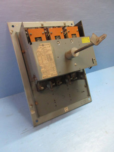 Image of GE THMA-35-J6 400 Amp 600V Fused Switch Disconnect Model 2 General Electric 400A