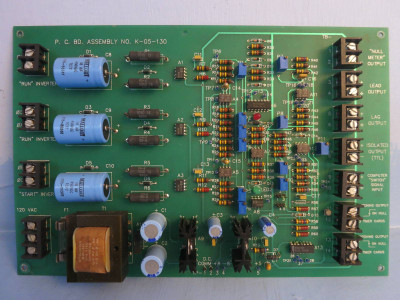 Image of barmag electronic K-05-131 Phase Sync Board PLC Assembly K-05-130 Siemen Dynisco