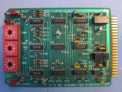 Image of barmag electronic K-05-120 EEEA Type P Circuit Board PLC K05120 Siemens Dynisco