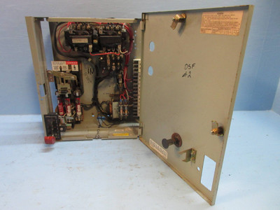 Image of General Electric GE 8000 600V 18" Size 1 Reversing 30A Fusible MCC Bucket
