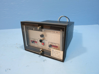 ABB 411B4165 Circuit Shield Undervoltage Relay Type 27D Asea Brown Boveri (DW0665-4)