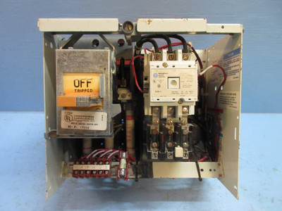 Westinghouse Type W 600V Size 2 60A 12" Fused Motor Control Center Bucket (TK3757-2)