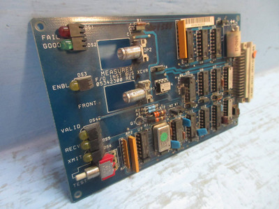 Measurex 053423-00 Rev A F/O Inst Bus XCVR Module PLC 05342300 Revision A (TK3826-2)
