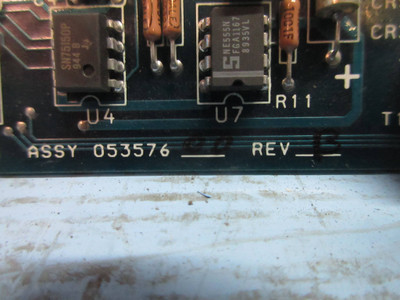 Measurex 053576-00 Rev B Buffer Circuit Board Module PLC 05357600 Revision B (TK3829-5)