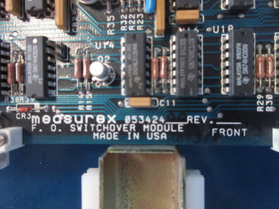 Measurex 053424-00 Rev E F. O. Switchover Module PLC 05342400 Revision E (TK3824-3)