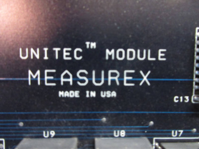 Measurex 053466-00 Rev B ICP Personality Module PLC Unitec 04345102 Rev A1 (TK3813-3)