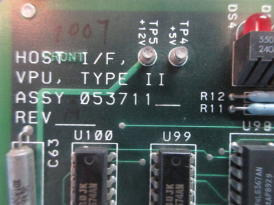 Measurex 05371100 Rev A Host I/F VPU Type II Module PLC Board 053711-00 (TK3837-3)
