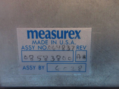 Measurex 08583800 Rev. A Sliding Chassis for Hard Drive Seagate ST32272WC (TK3879-1)