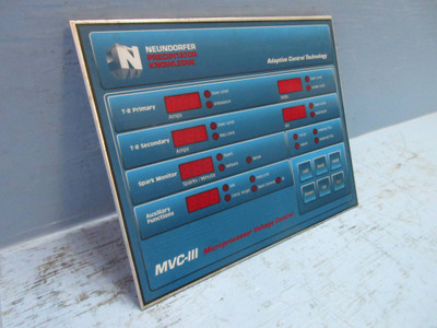 Neundorfer MVC-III Microprocessor Voltage Control Keypad 81700-129 MVC3-B001 PLC (TK3898-2)