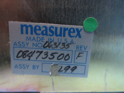 Measurex 08473500 Rev. F Power Supply Module w/ Transformer 56000201 Rev. B (TK3906-2)