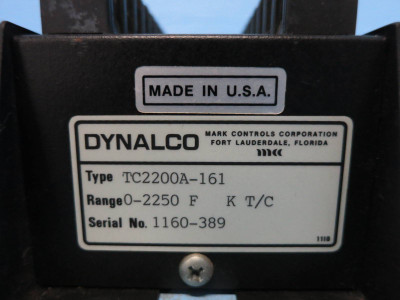 Dynalco TC2200A-161 Temperature Transmitter / Alarm Relay Control 115V (DW0764-6)