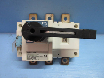 Sirco IEC 60947-3 250 Amp Disconnect Switch 3PH 250A Chloride Power Protection (TK4090-1)
