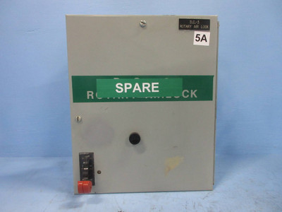 General Electric GE 8000 Size 1 Starter 3 Amp Breaker Type 18" MCC Bucket 3A TEC (TK4180-33)