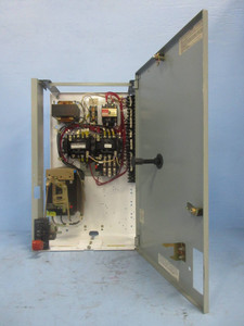 Image of General Electric GE 8000 Size 1 Reversing Starter 15 Amp Breaker 24" MCC Bucket
