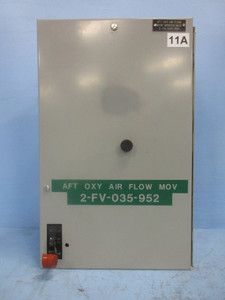 GE 8000 Size 1 Reversing Starter 3 Amp Breaker 24" MCC Bucket 3A FVR CR309 (TK4190-140)