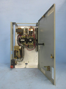Image of General Electric GE 8000 Size 1 Reversing Starter 7 Amp Breaker 24" MCC Bucket