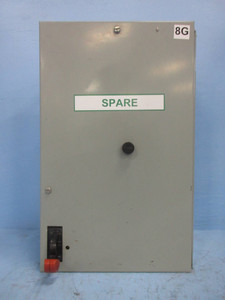 General Electric GE 8000 Size 1 Reversing Starter 7 Amp Breaker 24" MCC Bucket (TK4191-61)