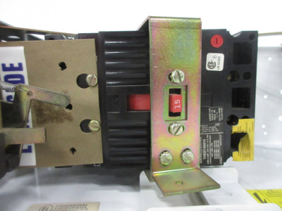 General Electric GE 8000 15 Amp Breaker Type 6" MCC Feeder Bucket 15A No Door (TK4231-5)