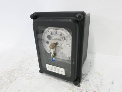 Image of GE 705X64G510 2 Stator Watthour Meter DSM-63 Relay 3PH Kilowatthour 3P