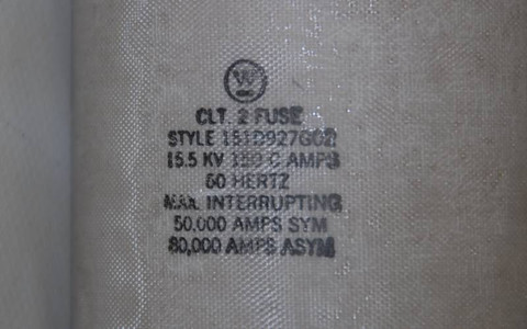 Westinghouse 151D927G02 CLT 2 Fuse 150 C Amps 15.5kV (EBI4927-10)