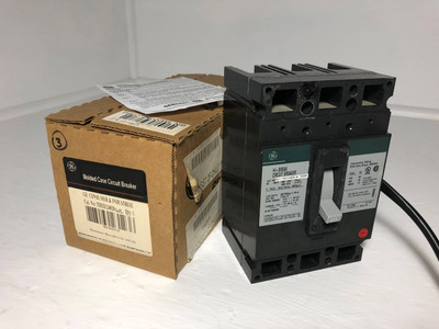 Image of NEW GE THED124020WL 20A Circuit Breaker w Bell Alarm 20 Amp General Electric NIB