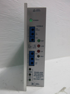 XEL Communications B4460-A00 Network Interface T1/FT1 REC/XMIT LBO Module PLC (TK4349-2)